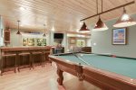 Billiards/bar area 